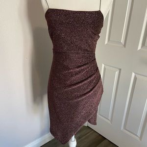 Sparkly purple/ black dress